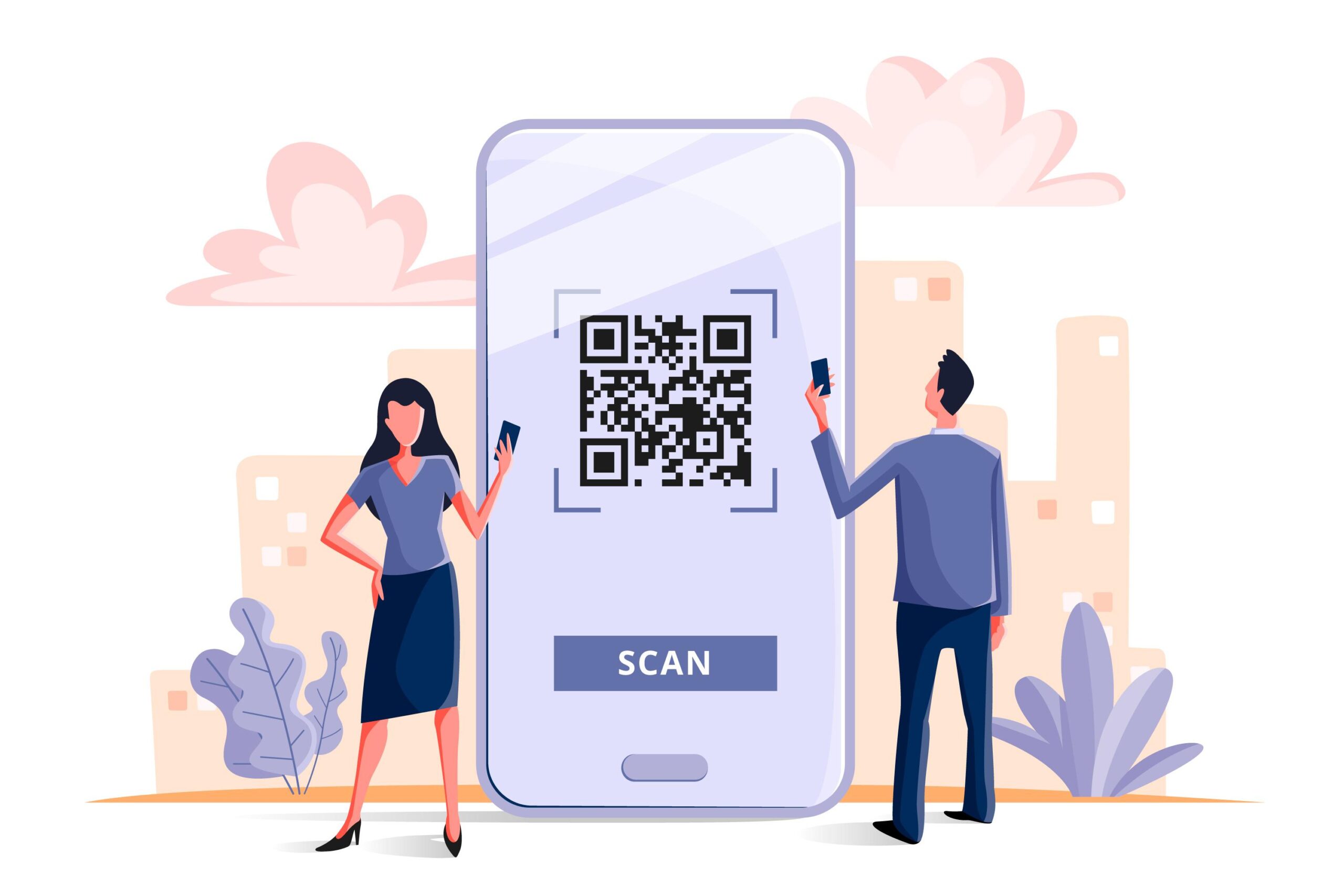 QR code payments on small businesses