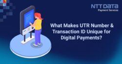 utr number and transaction id