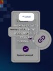 how to create a upi payment link poster page